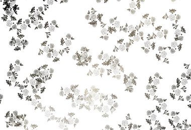 Soyut şekilli Light Gray vektör arkaplanı. Soyut gradyan şekilli basit renkli çizimler. İşiniz için en iyi akıllı tasarım.