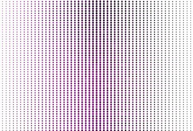 Noktalı açık pembe vektör arkaplanı. Parlak renkli soyut çemberlerin olduğu bir resim. Poster ve web siteleri için tasarım.