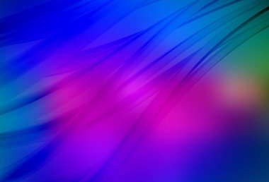 Koyu pembe, mavi vektör parlak deseni bulanıklaştırmış. Eğilimli zarif, parlak bir çizim. Marka kitabınız için yeni biçim tasarımı.