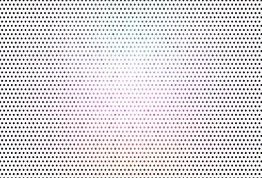 Koyu pembe, benekli yeşil vektör arkaplan. Bulanık dekoratif tasarım baloncuklu soyut tarzda. Duvar kağıtlarının dokusu için desen.