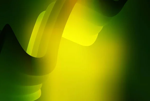 Ljusgrön Gul Vektor Modern Elegant Layout Färgglad Illustration Abstrakt Stil — Stock vektor