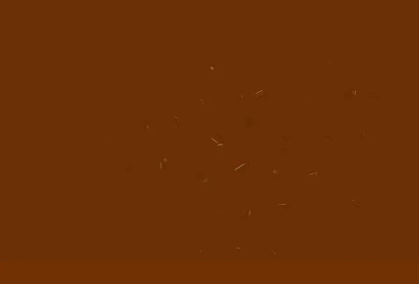 Hellbrauner Vektorhintergrund Mit Blasen Glitzernde Abstrakte Illustration Mit Verschwommenen Regentropfen — Stockvektor