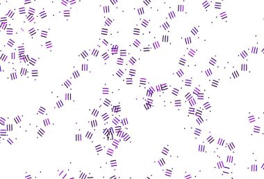 Açık Mor, renkli çizgileri olan pembe vektör dokusu, noktalar. Bulanık arkaplanda gradyanı olan çizgiler. Güzel geçmişiniz için şablon.