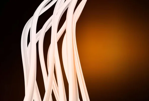 Dark Orange Vector Diseño Abstracto Una Elegante Ilustración Brillante Con — Vector de stock