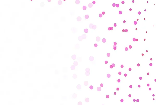 Luz Fundo Vetor Rosa Com Flocos Neve Xmas Design Decorativo —  Vetores de Stock