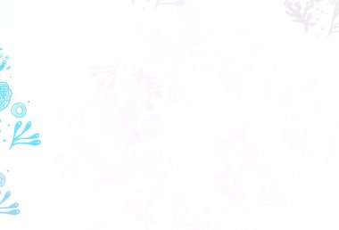 Açık pembe, kaotik şekilli yeşil vektör şablonu. Renkli rastgele şekillerle modern soyut illüstrasyon. Web siteniz için basit tasarım.