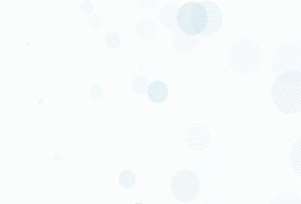 Hellgrauer Vektorhintergrund Mit Blasen Schöne Farbige Illustration Mit Verschwommenen Kreisen — Stockvektor