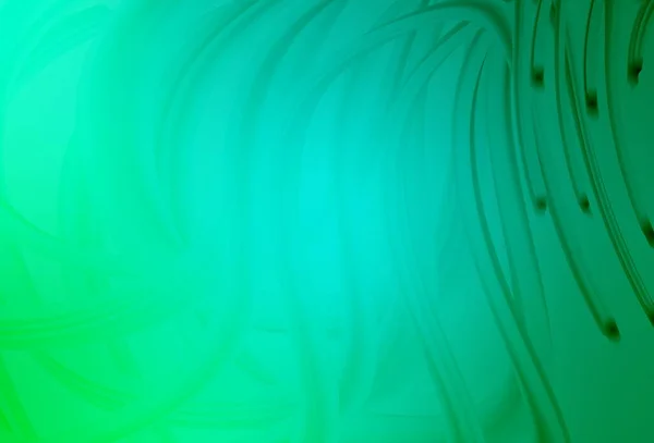 Hellgrüne Vektorabstrakte Verschwommenes Layout Abstrakte Farbenfrohe Illustration Mit Farbverlauf Neuer — Stockvektor