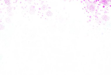 Açık pembe, soyut şekilli yeşil vektör dokusu. Modern tarzda değişen renkli kaotik formlar. İşiniz için en iyi akıllı tasarım.