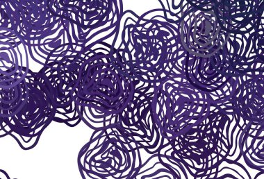 Açık Mor çizgili vektör düzeni. Basit bir şekilde yepyeni renkli bir tasvir. Marka kitabı için şık bir desen.