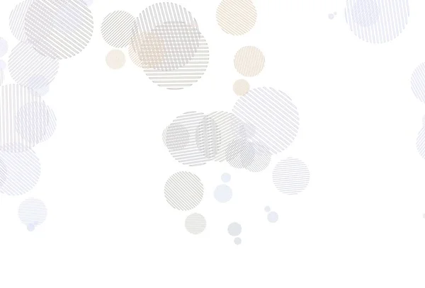 球とライトパープルベクトルパターン 泡と抽象的なスタイルでぼやけた装飾的なデザイン あなたのビジネス広告のデザイン — ストックベクタ