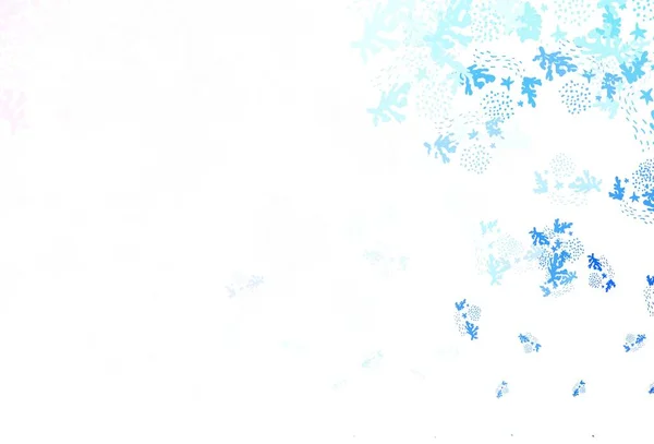 Rose Clair Texture Vectorielle Bleue Aux Formes Abstraites Formes Chaotiques — Image vectorielle