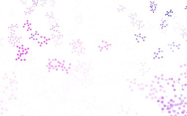 Açık Pembe, yapay zeka yapısına sahip mavi vektör şablonu. Parlak renkli bir illüstrasyon ve yapay zekanın gerçek yapısı. Teklif verilerinin tanıtımı için akıllı tasarım.