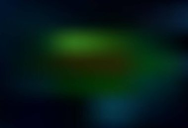 Koyu yeşil, sarı vektör bulanık ve renkli desen. Parlak renkli bir illüstrasyon. İşiniz için yeni tasarım.