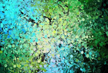 Koyu mavi, soyut şekilli sarı vektör arkaplan. Soyut gradyan şekilli basit renkli çizimler. Web siteniz için basit tasarım.