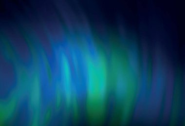 Koyu mavi, yeşil vektör bulanık ve renkli desen. Yaratıcı illüstrasyon, yarım tonlu ve eğimli. Bir cep telefonu için arka plan.