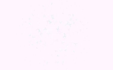 Açık Pembe, yeşil vektör arkaplanı ve yapay zeka verileri. Renkli yapay zeka yapısı, eğimli çizgiler ve noktalar. Teklif verilerinin tanıtımı için akıllı tasarım.