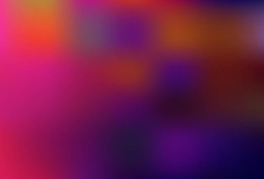 Koyu pembe, kırmızı vektör bulanık desen. Görüntü stili ve gradyanı olan yeni renkli çizimler. Marka kitabı için zarif bir arkaplan.