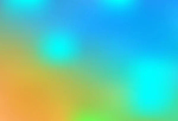 Ljusblå Gul Vektor Suddig Ljus Konsistens Modern Abstrakt Illustration Med — Stock vektor