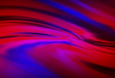 Koyu mavi, kırmızı vektör bulanık arkaplan. Eğilimli zarif, parlak bir çizim. İşiniz için yeni tasarım.