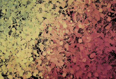 Koyu yeşil, rastgele şekilli kırmızı vektör deseni. Renkli rastgele şekillerle modern soyut illüstrasyon. Web siteniz için basit tasarım.