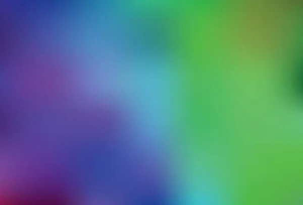 Licht Multicolor Vector Abstracte Wazige Achtergrond Nieuwe Gekleurde Illustratie Wazige — Stockvector