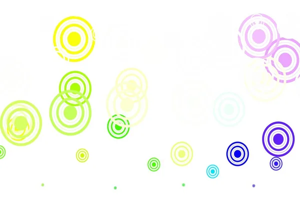 Leichte Mehrfarbige Vektortextur Mit Scheiben Linien Illustration Mit Einer Reihe — Stockvektor