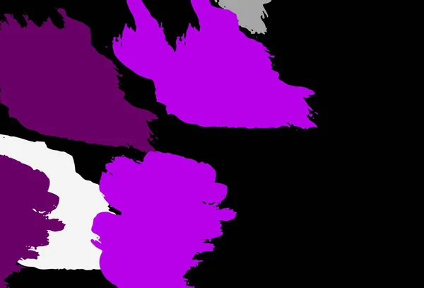 Violet Foncé Motif Vectoriel Rose Avec Des Formes Aléatoires Formes — Image vectorielle