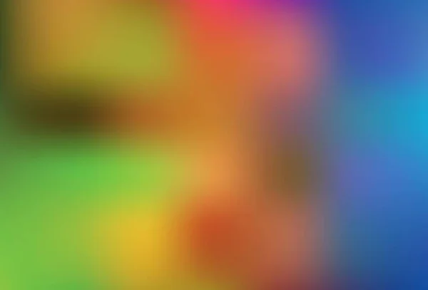 Licht Multicolor Vector Kleurrijke Wazige Achtergrond Kleurrijke Illustratie Abstracte Stijl — Stockvector