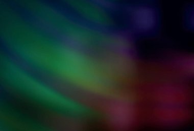 Koyu yeşil vektör modern zarif arka plan. Görüntü tarzında tamamen yeni bir renkli çizim. Web siteniz için bulanık tasarım.