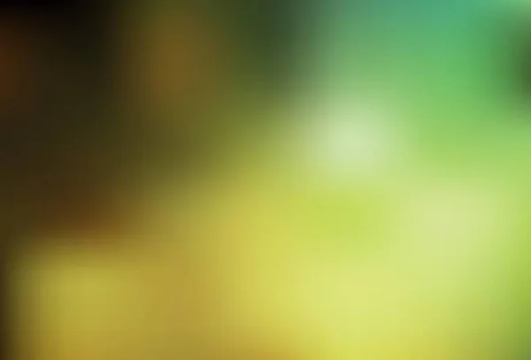 Verde Scuro Vettore Giallo Astratto Modello Luminoso Illustrazione Astratta Glitter — Vettoriale Stock