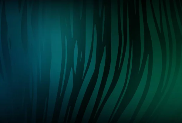 Темно Синий Зеленый Вектор Размытый Окрашенный Узор Красочная Абстрактная Иллюстрация — стоковый вектор