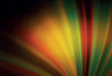 Koyu Turuncu Vektör Soyut Çizim. Gradyan tasarımlı, soyut, ışıltılı çizimler. Marka kitabınız için yeni biçim tasarımı.