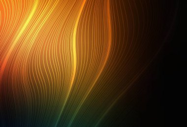 Koyu Turuncu vektör modern zarif zemin. Gradyan tasarımlı, soyut, ışıltılı çizimler. Tasarımlar için arka plan.