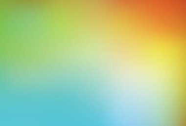 Açık mavi, sarı vektör soyut parlak şablon. Görüntü stili ve gradyanı olan yeni renkli çizimler. Bir cep telefonu için arka plan.