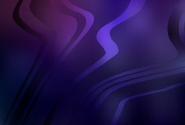 Koyu mor çizgili vektör arkaplan. Basit bir şekilde yepyeni renkli bir tasvir. Markan için yeni kompozisyon.