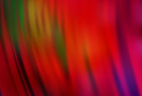 Dunkelgrün Roter Vektor Abstraktes Helles Muster Bunte Illustration Abstrakten Stil — Stockvektor