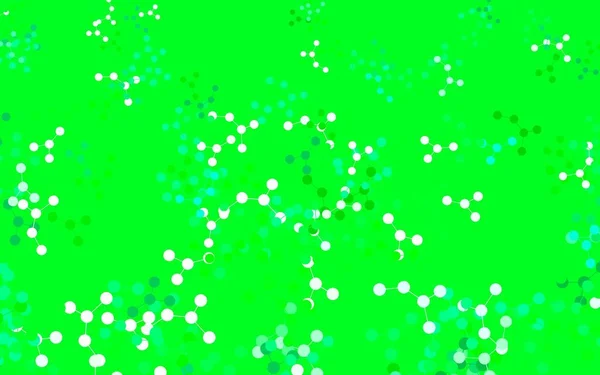 Светло Зеленый Векторный Фон Данными Искусственного Интеллекта Красочный Дизайн Простом — стоковый вектор
