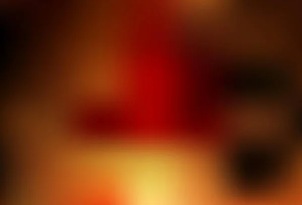 Dark Orange Vector Blurred Shine Abstract Background Modern Abstract Illustration — Stock Vector