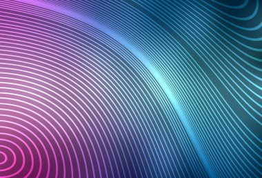 Açık mavi, kırmızı vektör arkaplanı ve ince çizgileri var. Soyut tarzda gradyan çizgilerle akıllı illüstrasyon. Reklamınız için yepyeni tasarım..