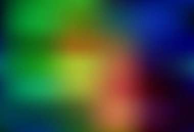 Karanlık Çokrenkli vektör soyut bulanık arkaplan. Görüntü stili ve gradyanı olan yeni renkli çizimler. Tasarımlar için arka plan.