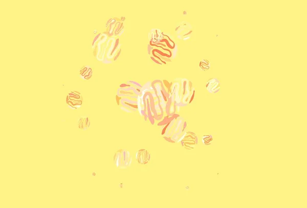 Світло Червоний Жовтий Векторний Фон Яскравими Лініями Блискуча Барвиста Ілюстрація — стоковий вектор