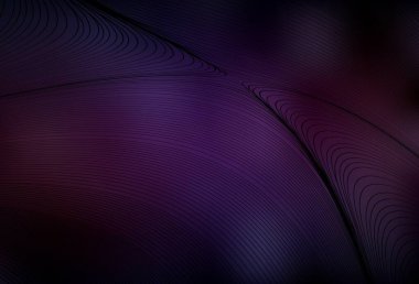 Koyu pembe, kıvrımlı sarı vektör şablonu. Basit bir şekilde yepyeni renkli bir tasvir. Web siteniz için soyut tasarım.