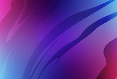 Koyu pembe, mavi vektör parlak soyut fon. Eğilimli zarif, parlak bir çizim. Tasarımının yeni yolu.