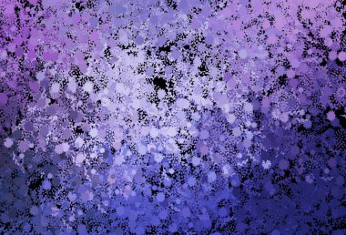 Koyu pembe, rastgele şekilli mavi vektör deseni. Modern tarzda değişen renkli kaotik formlar. Bir cep telefonu için arka plan.