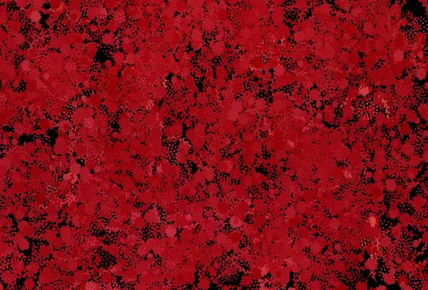 Fundo Vetor Vermelho Escuro Com Formas Memphis Design Decorativo Estilo — Vetor de Stock