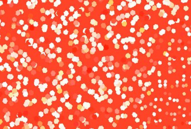 Açık yeşil, Memphis şekilli kırmızı vektör arkaplan. Soyut gradyan şekilli basit renkli çizimler. Kartvizitiniz için modern tasarım.