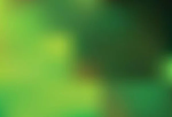 Светло Зеленый Желтый Вектор Размыт Совершенно Новая Цветная Иллюстрация Размытом — стоковый вектор