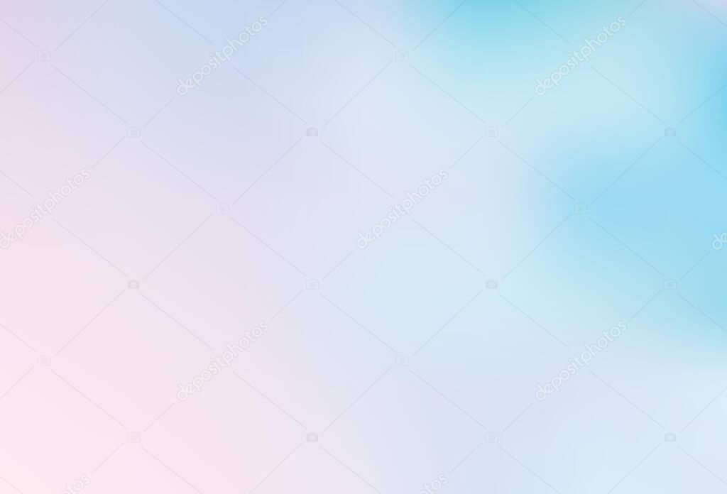 Light Pink, Blue vector colorful blur background. Creative illustration in halftone style with gradient. Elegant background for a brand book.