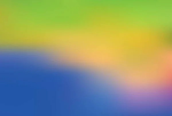 Ανοιχτό Μπλε Κίτρινο Διάνυσμα Πολύχρωμο Αφηρημένο Φόντο Μια Κομψή Φωτεινή — Διανυσματικό Αρχείο